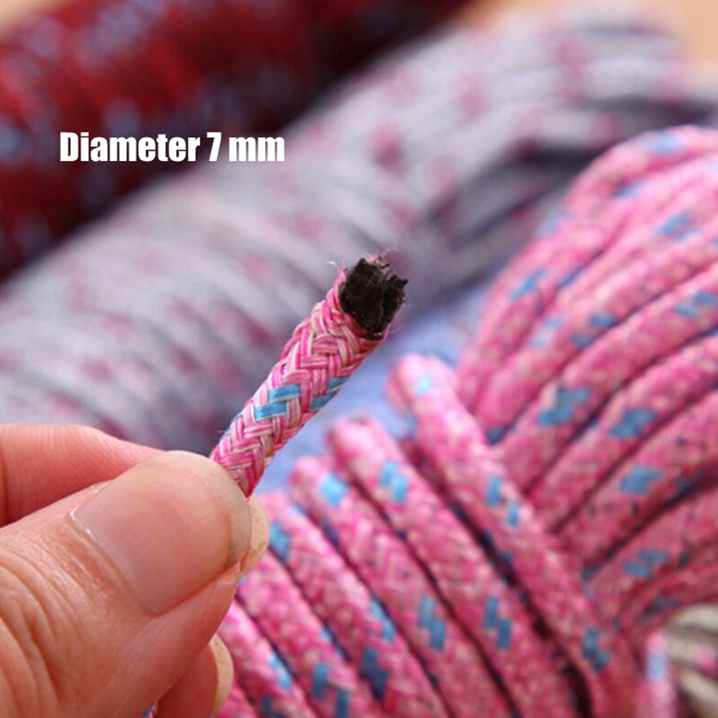 10 Meter Heavy Duty Laundry Drying Clothesline Rope Portable Travel Nylon Cord Sturdy Clothes Line For Outdoor Camping Indoor Crafting Art Projects - Happy Price - Image 4