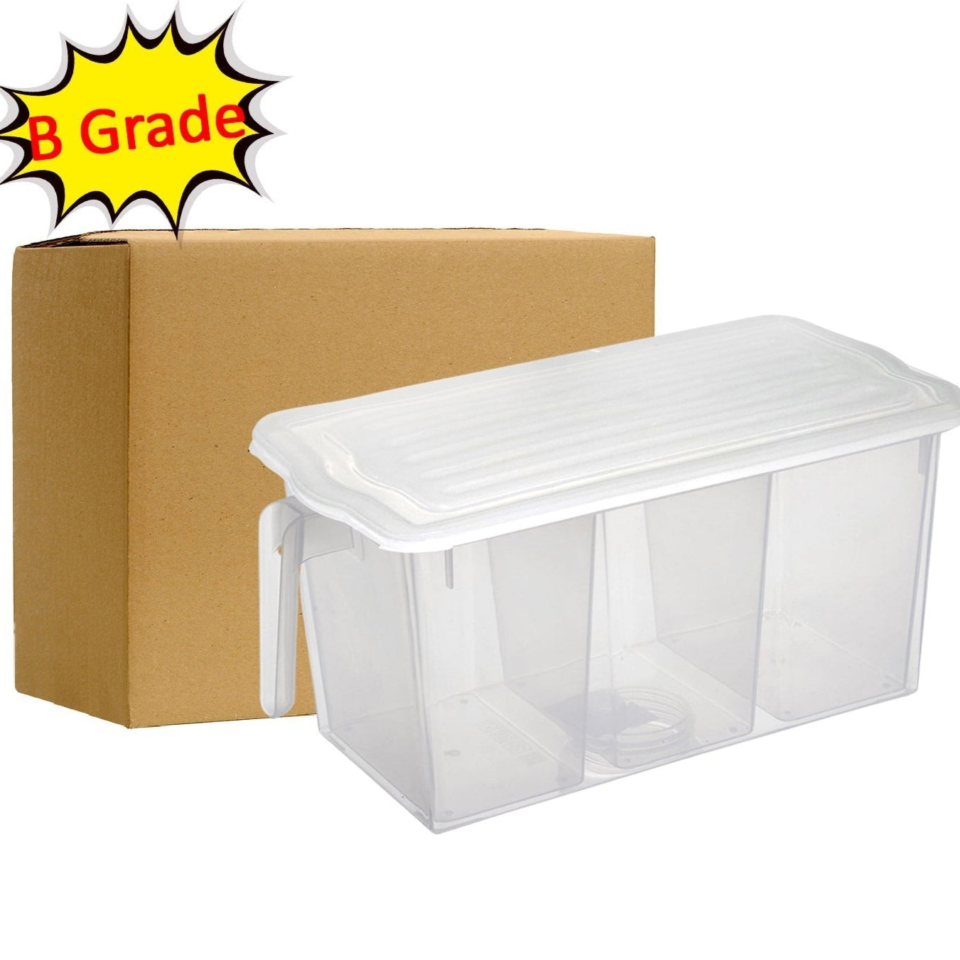 Refrigerator Organizer Fresh-keeping Box Case Kitchen Storage Box - Happy Price - Image 1