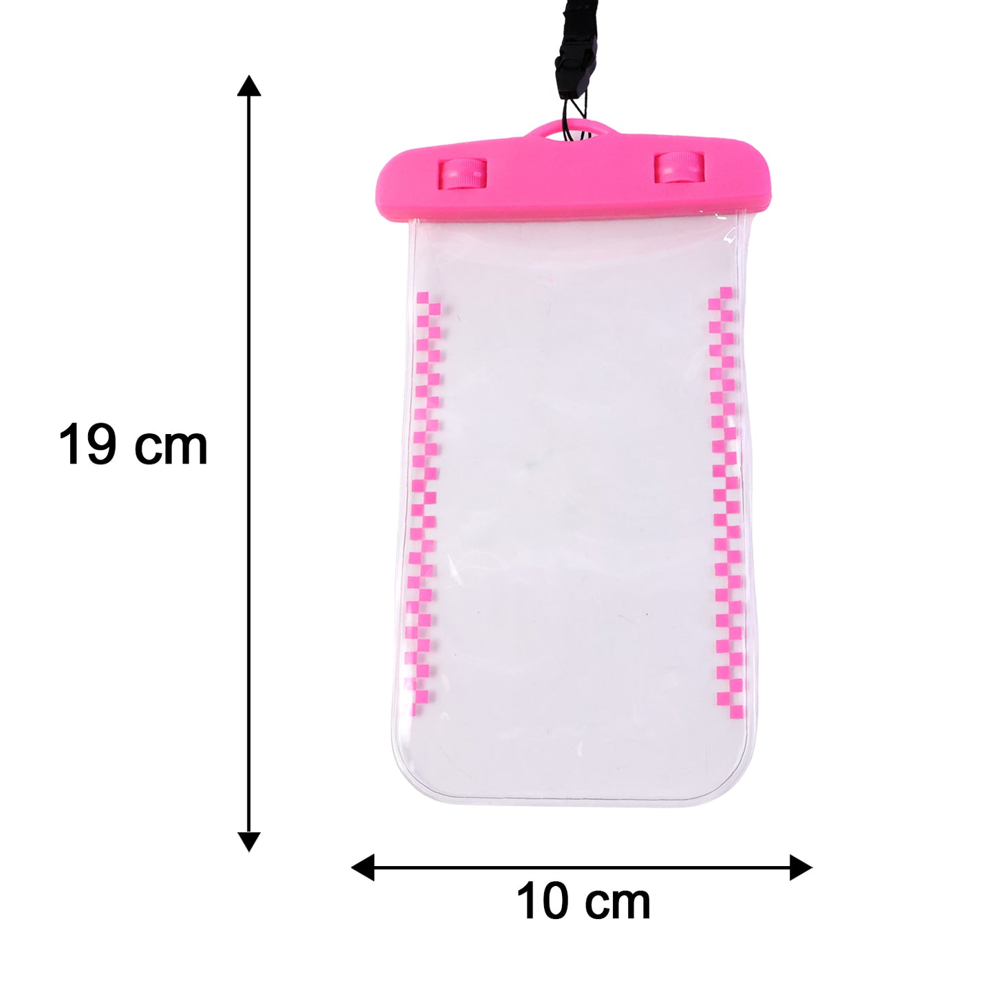 Waterproof Mobile Pouch with Lanyard - 1 Pc Universal Sealed Phone Case - Happy Price - Image 5
