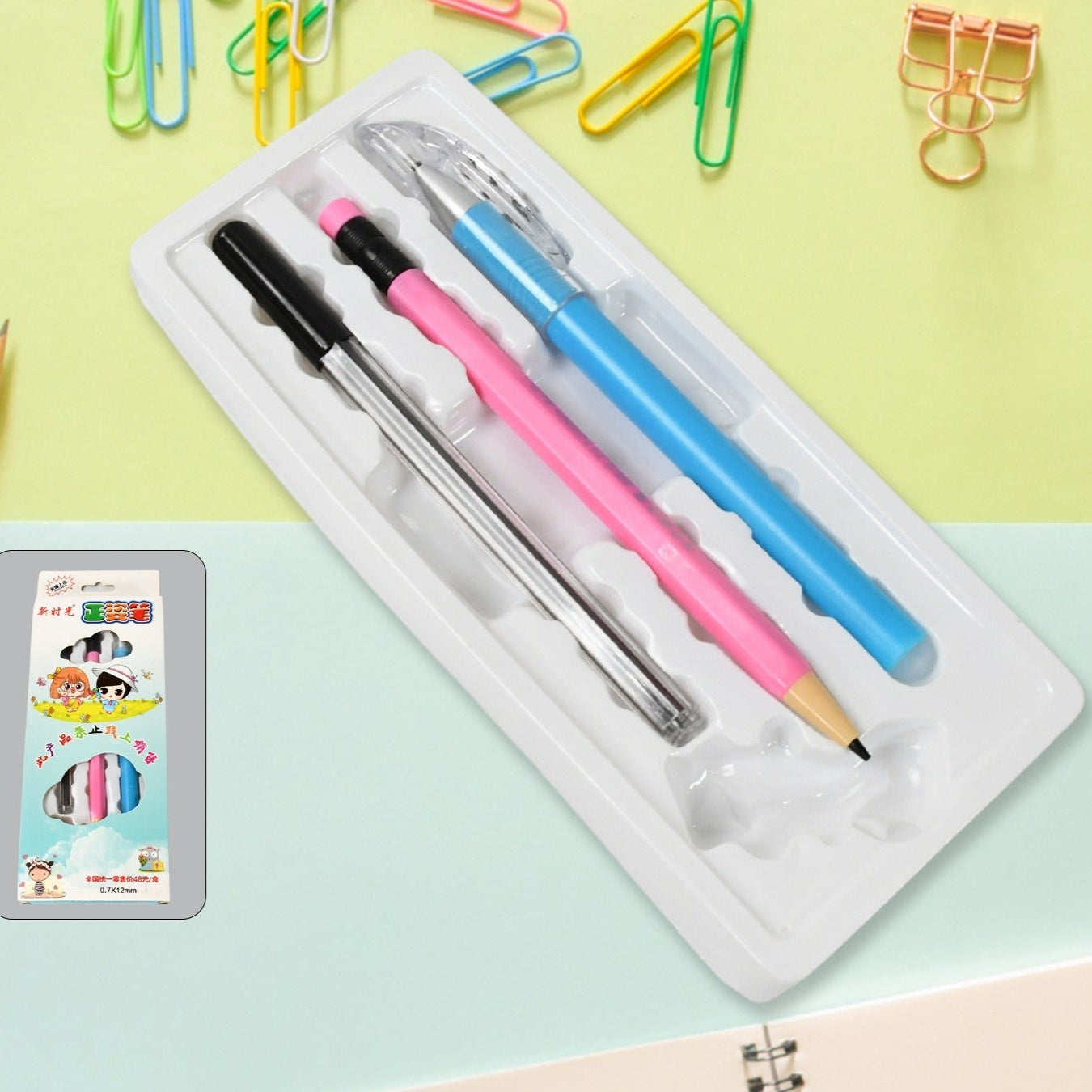 Smart Pencil Intelligent Auto Feeding Mechanical Pencil. No Clicking No Lead Breaking - Happy Price - Image 1