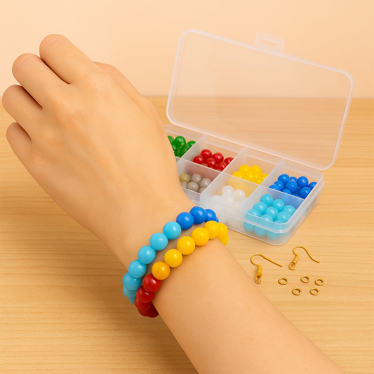 Premium Diy Jewellery Making Kit (1 Set) - Happy Price - Image 3