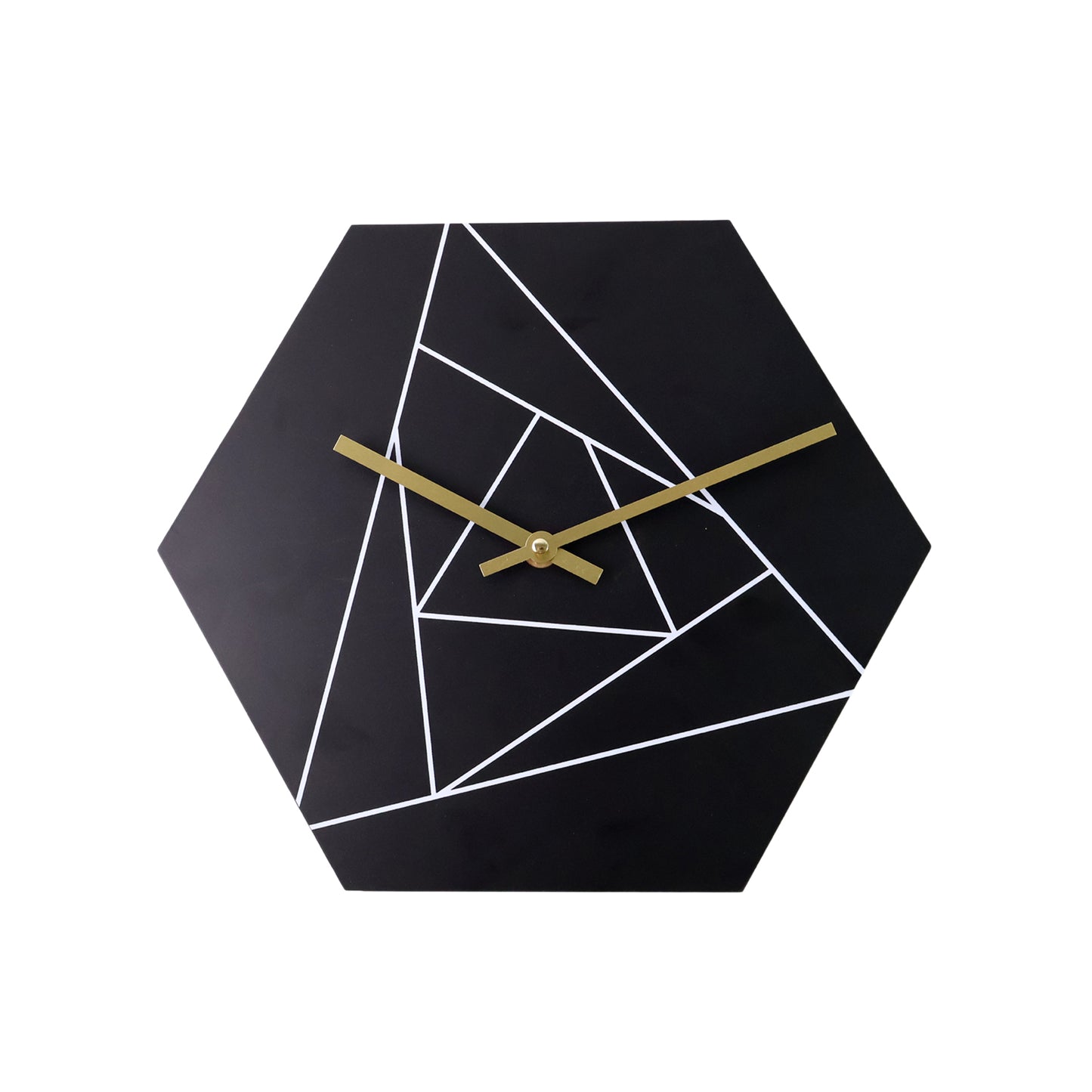 Modern Geometric Hexagon Wall Clock (1 Pc) - Happy Price - Image 4