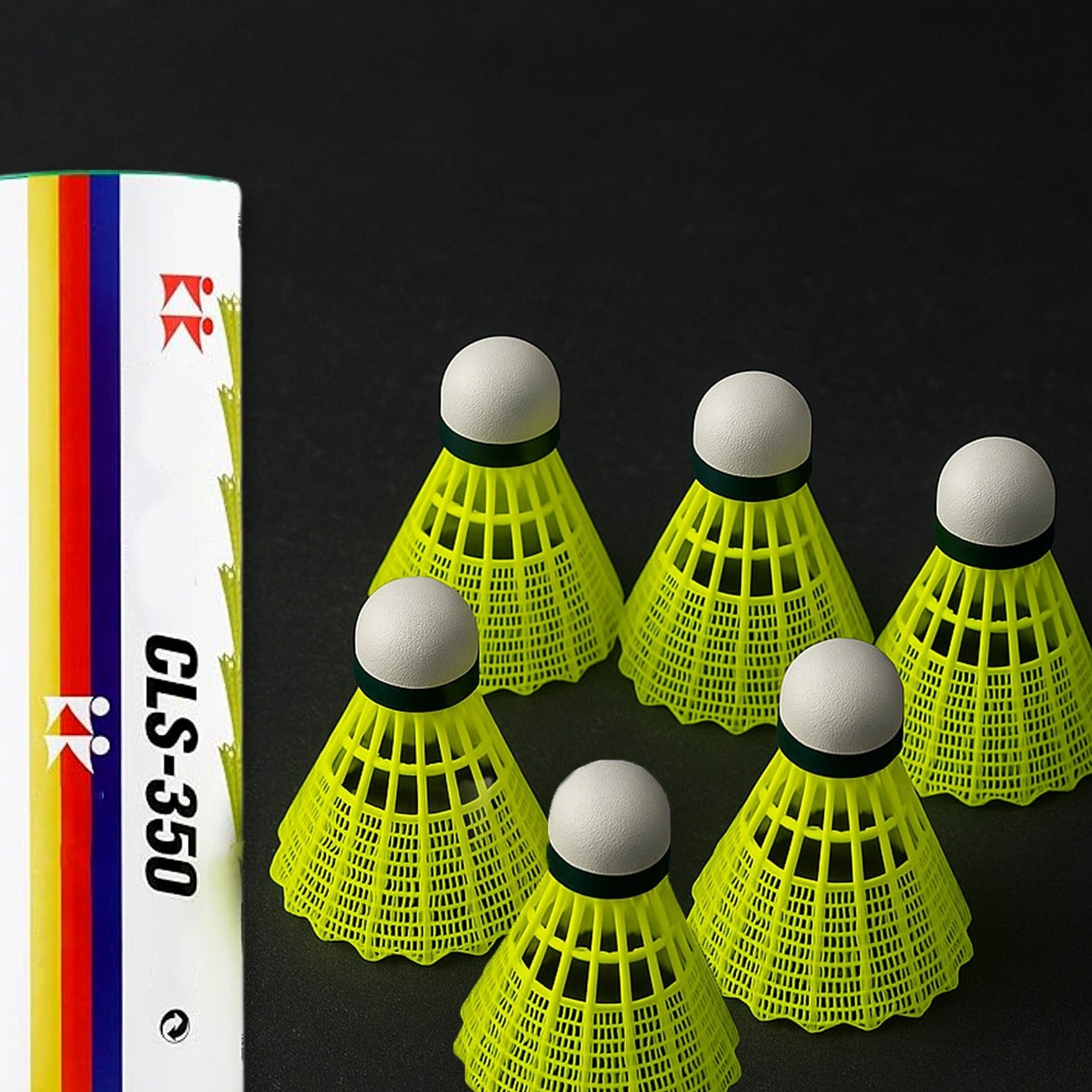 Durable Badminton Shuttlecocks - 6 Pcs Set for Consistent Flight - Great Price - Image 1