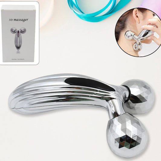 3d Manual Face Roller Massager (1 Pc) - Happy Price - Image 1