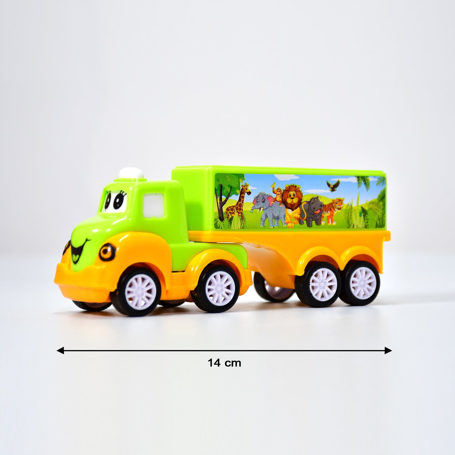 Small Green And Yellow Toy Truck. - Happy Price - Image 5