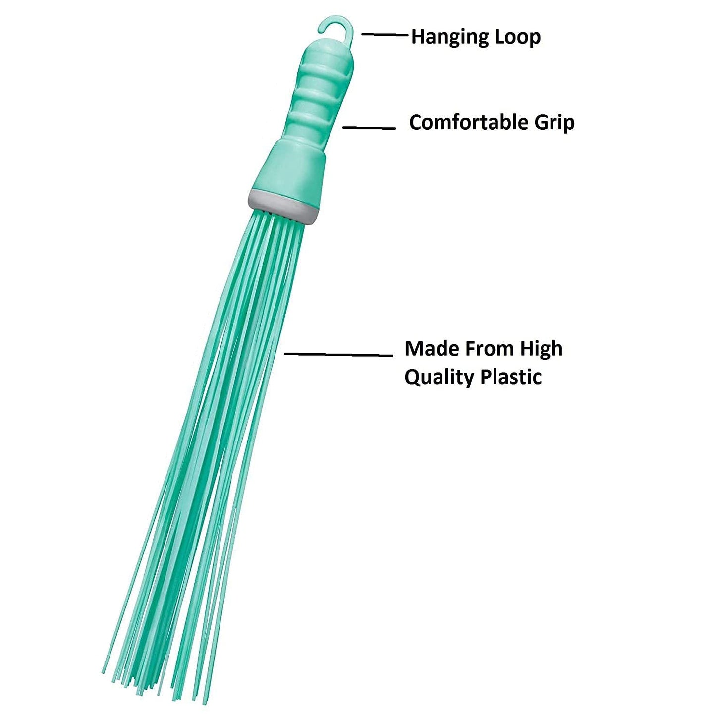 Durable Plastic Scrub Brush for Bathroom & Wet/Dry Floor Cleaning - Happy Price - Image 6