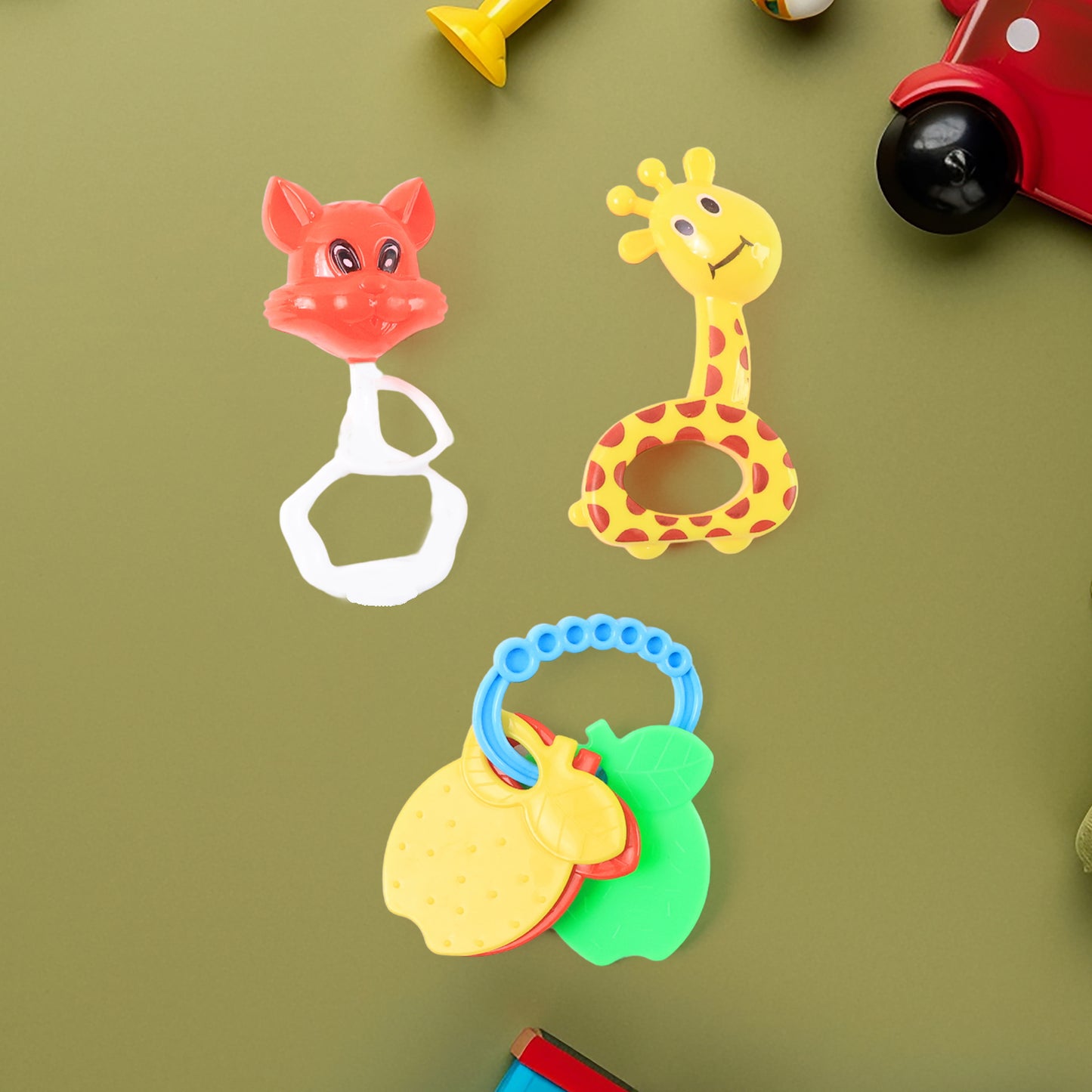 Baby Rattle Toy Collection For Infants 8 Pcs Set - Happy Price - Image 5