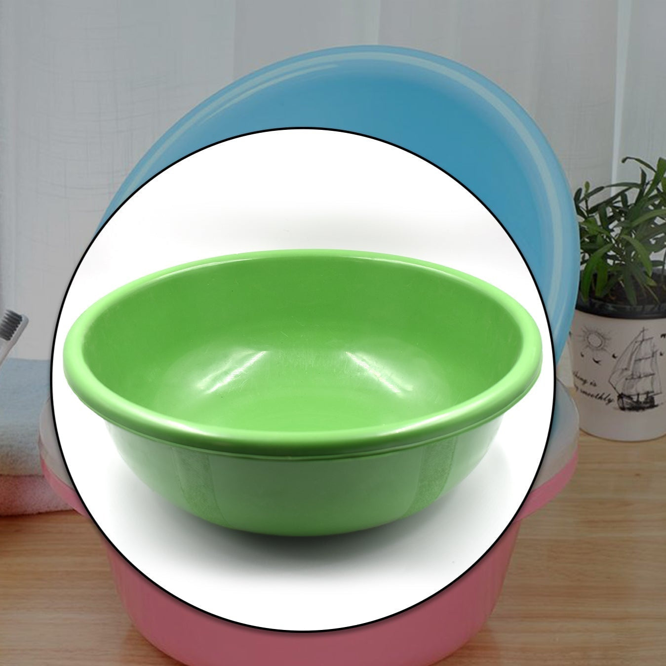 Plastic Bath Tub For Storing Water And For Using In All Bathroom Purposes Etc. - Happy Price - Image 1