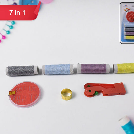 7 In 1 Multipurpose Tailoring Sewing Accessories Kit (1 Set) - Happy Price - Image 1