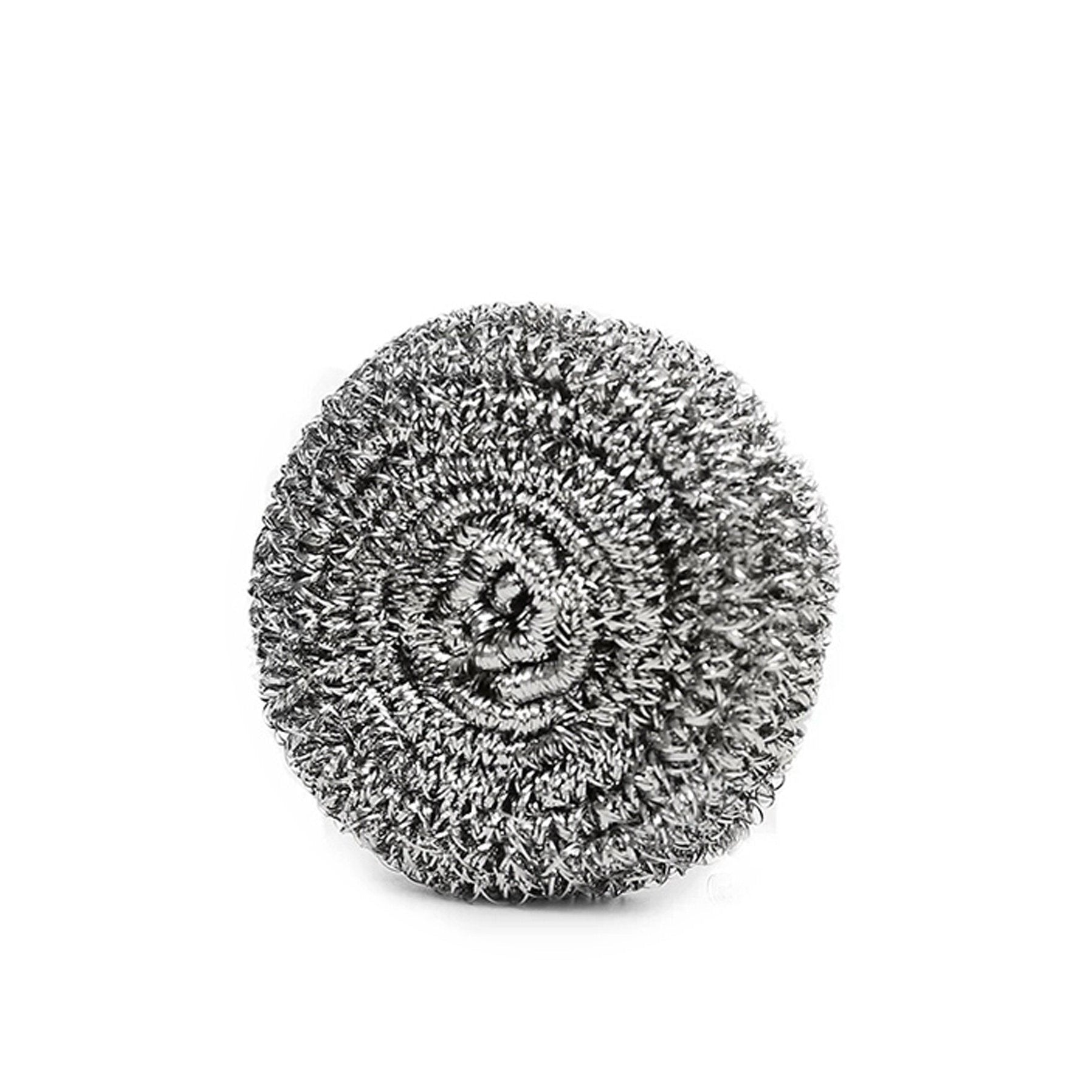Round Shape Stainless Steel Ball Scrubber - Happy Price - Image 1