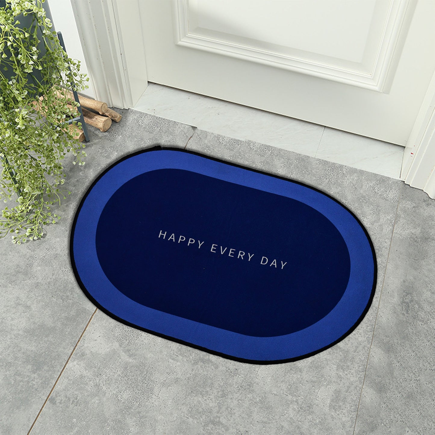 Super Absorbent Floor Mat Bath Mat Soft Carpet Slip-resistant Bathing Room Rug Floor Door Mat Instant Drying Mat Bathroom Rug Absorbent Bath Mat - Happy Price - Image 2