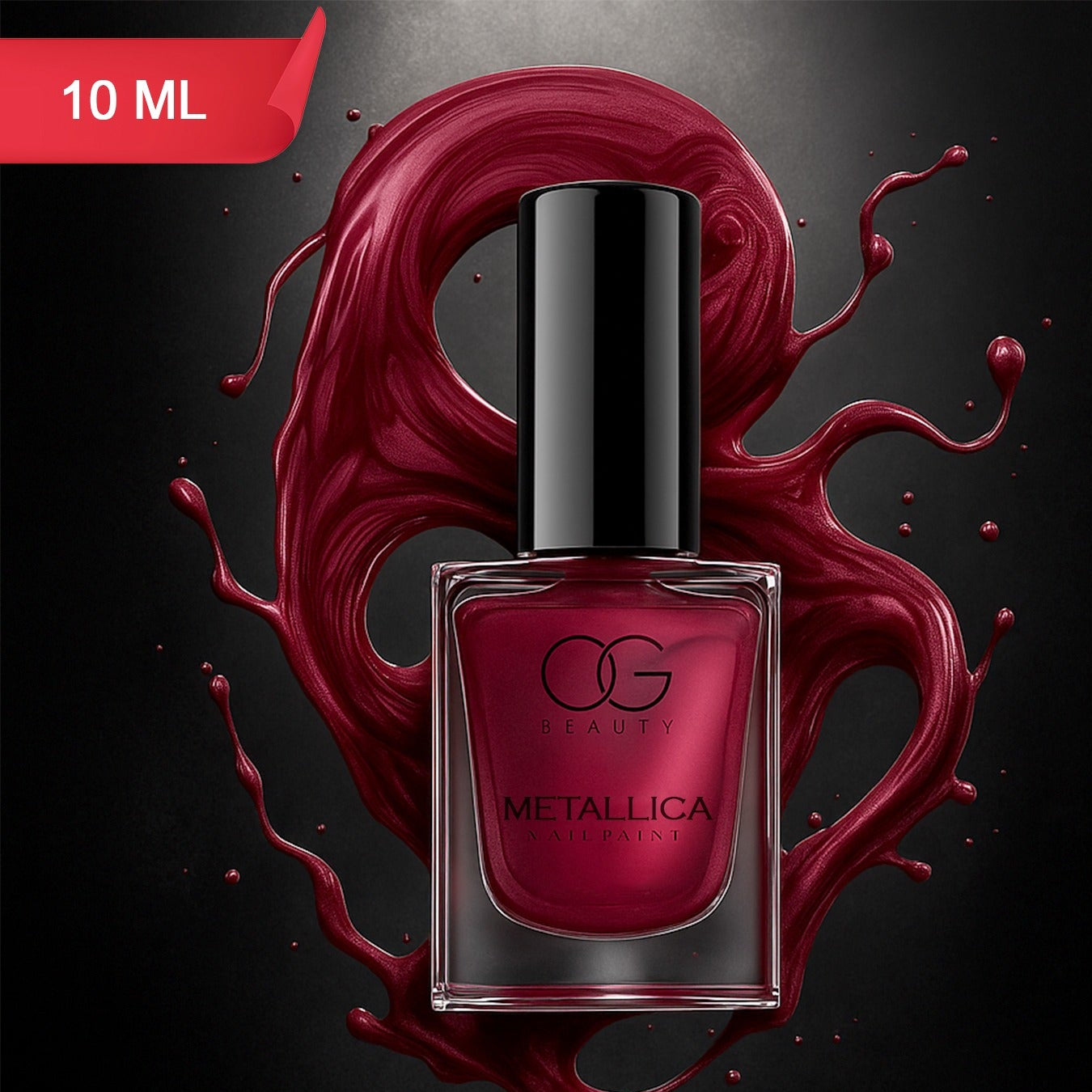 Premium Metallic Gold Nail Polish - 10 ML - Happy Price - Image 1