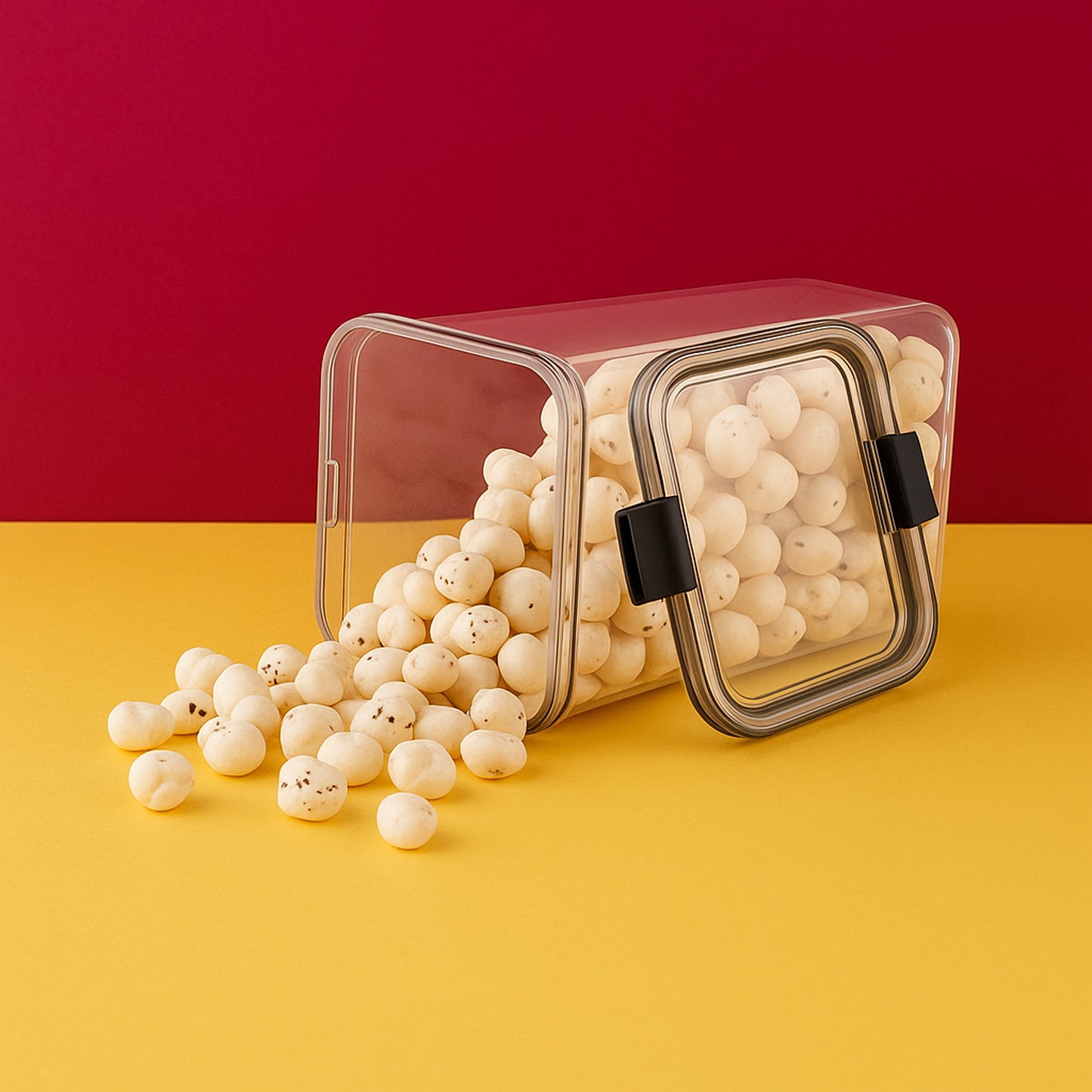 1700 Ml Airtight Lock  Lock Plastic Storage Container (1 Pc) - Happy Price - Image 5