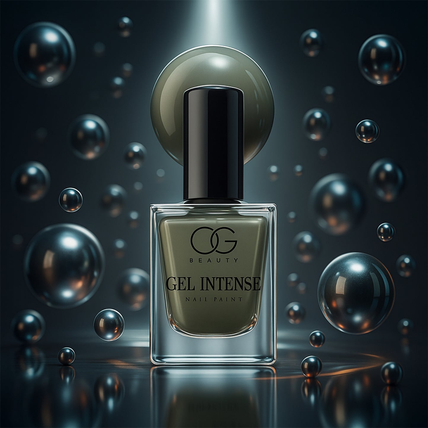 OG Beauty Pearl Grey Gel Intense Nail Polish - 10 ML - Happy Price - Image 2