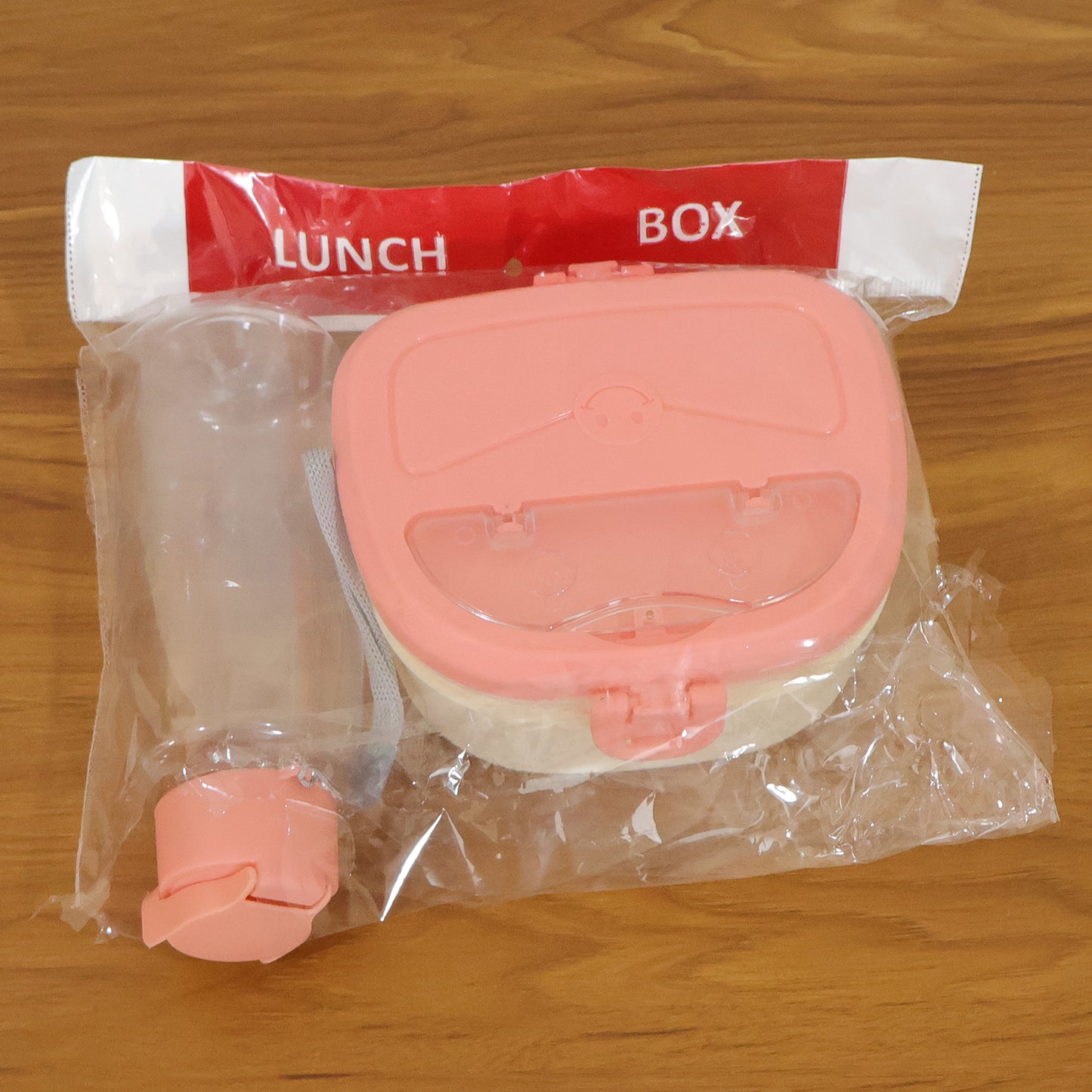 Plastic Lunch Box and Water Bottle Set - 1 Set - Happy Price - Image 7