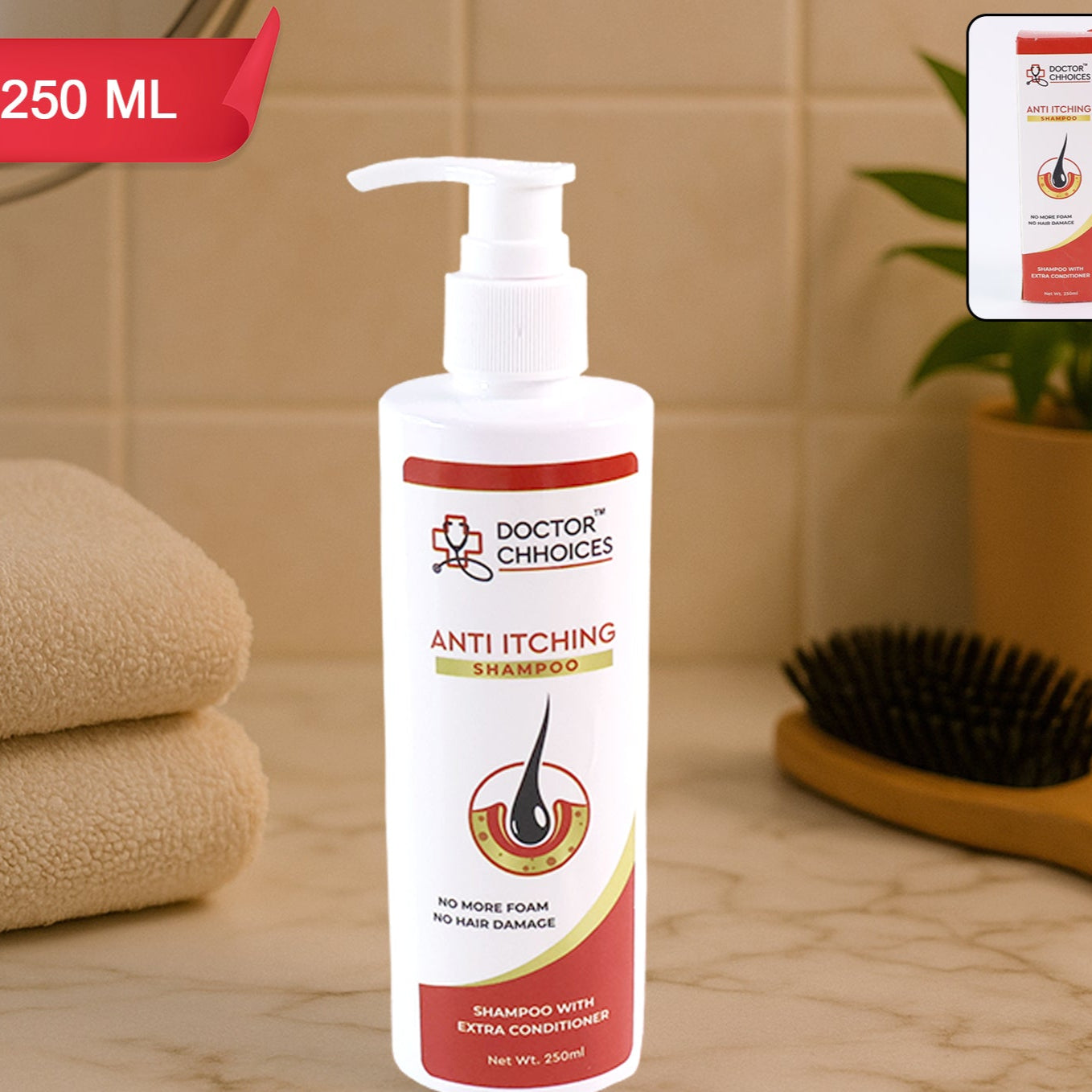 Doctor Chhoices Anti-itching Shampoo 250ml (1 Pc) - Happy Price - Image 1