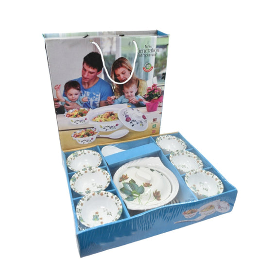 9 Pc Pudding Set Used As A Cutlery Set For Serving Food Purposes And Sweet Dishes And All In All Kinds Of Household And Official Places Etc. - Happy Price - Image 1