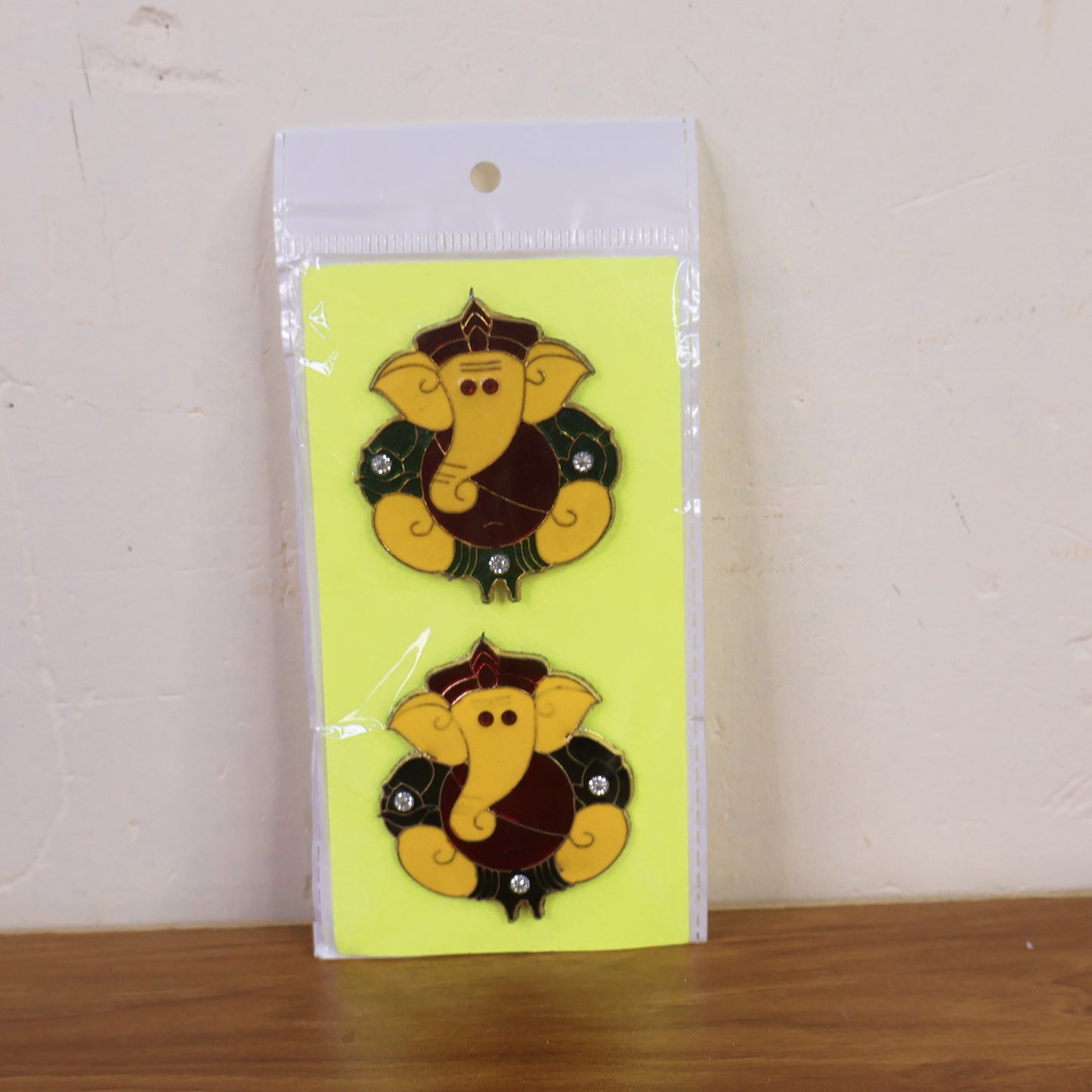 2 Pcs Lord Ganesha Wall Stickers - Decorative Ganpati Decals for Home & Temple - Happy Price - Image 7