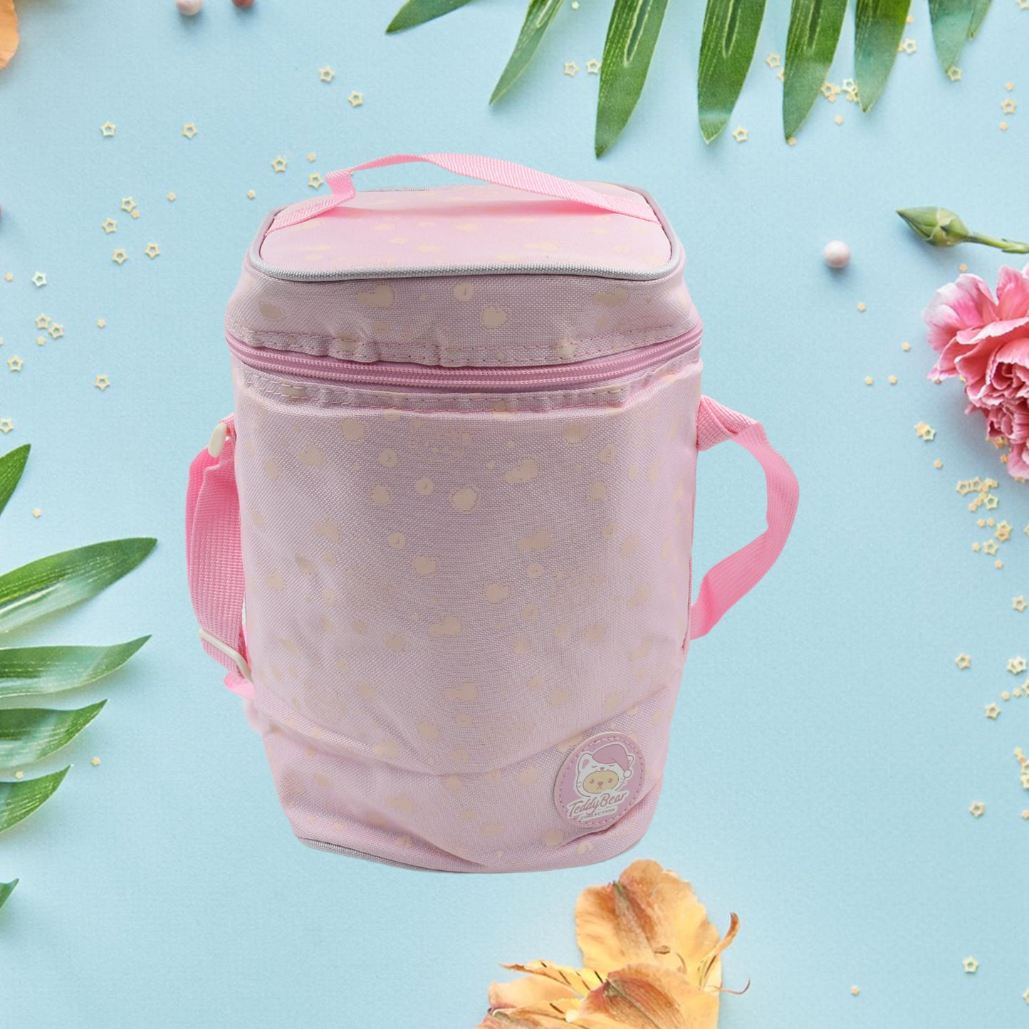 Zip Lunch Bag Cute Animal Lunch Bag With Carry Adjustable Strap Lunch Bag For Women Durable Reusable Durable Handbag Bag (1 Pc) - Happy Price - Image 2