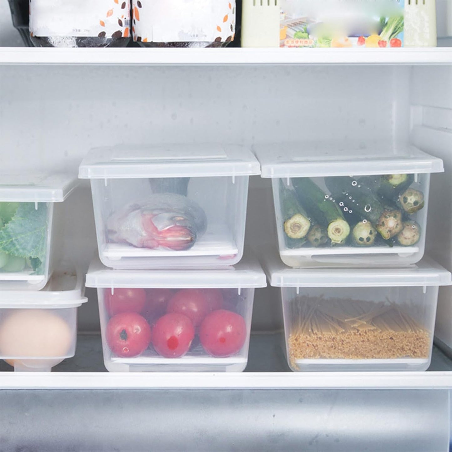 Food Storage Container With Removable Drain Plate And Lid 1500 Ml (Pack Of 1 Pc) - Happy Price - Image 3