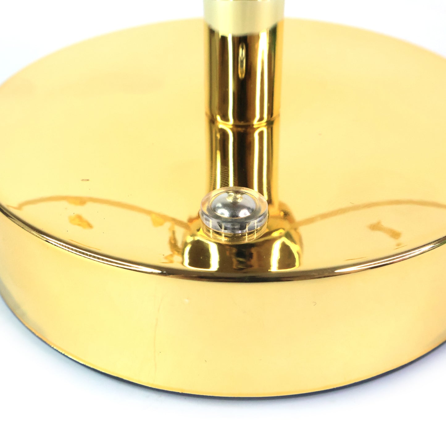 Golden Crystal Leaf LED Table Lamp with USB Charging - 1 Pc - Happy Price - Image 3