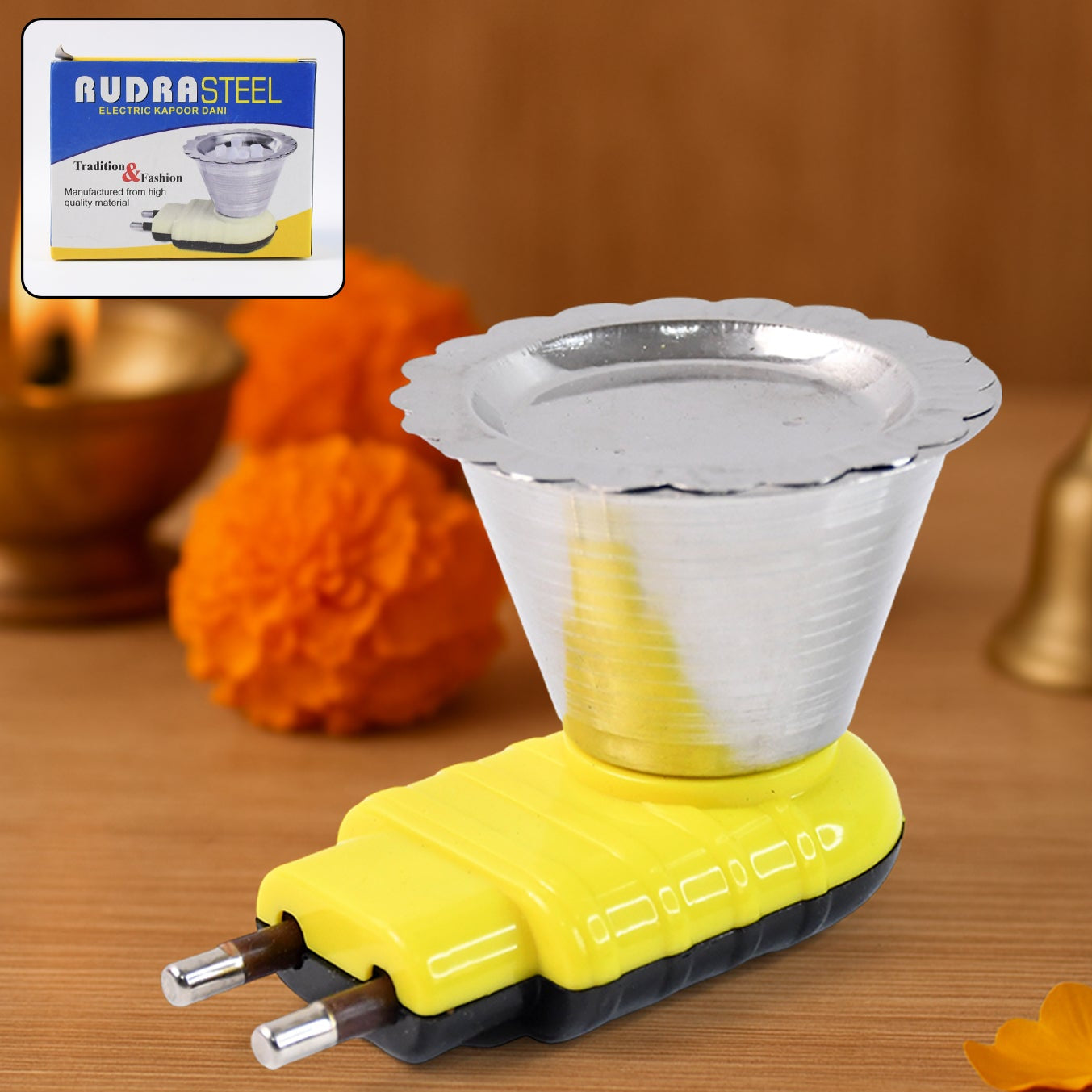 Quickburn Steel Kapoor Dani Stand - Happy Price - Image 1