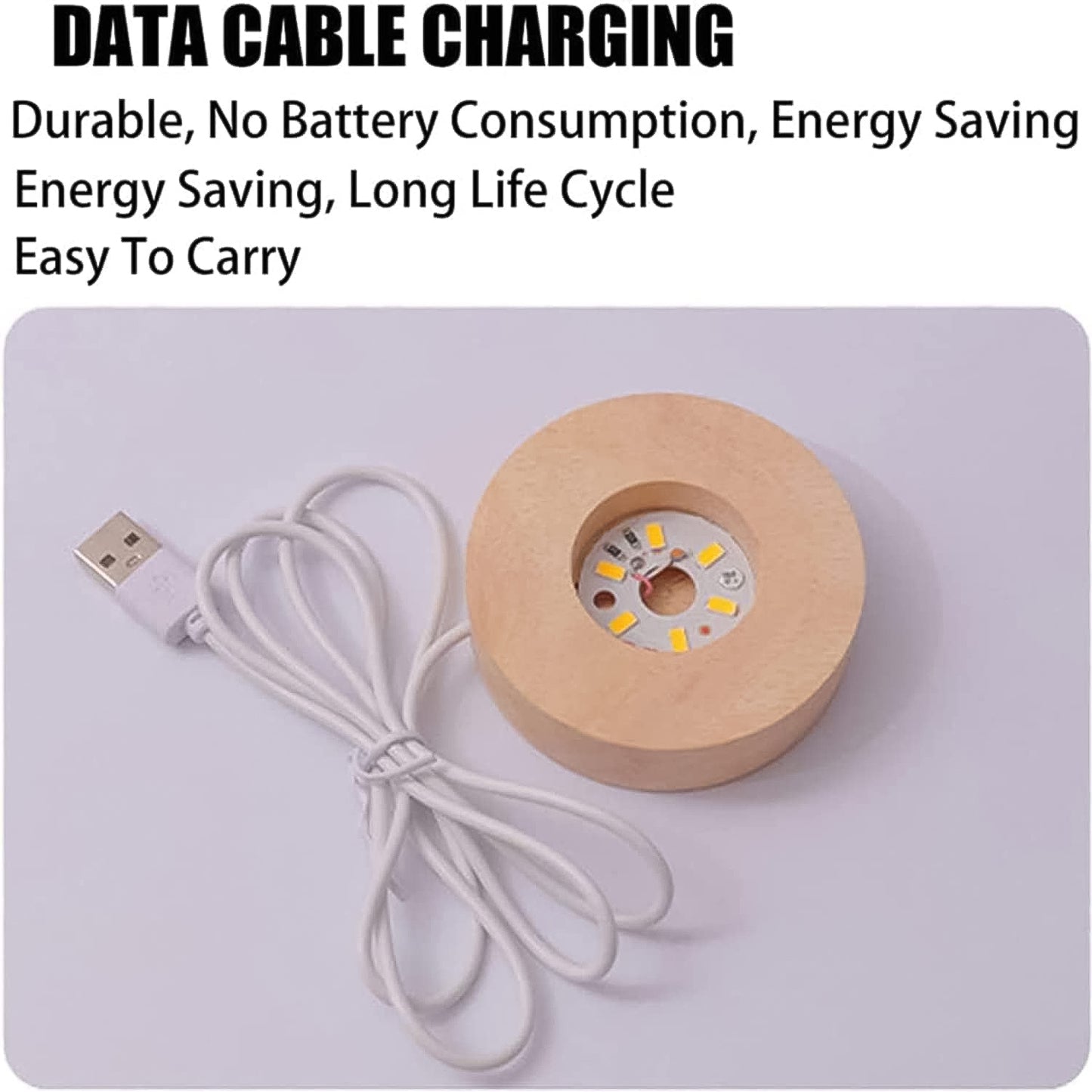 Fish 3d Crystal Ball Lamps With Base (1 Pc) - Happy Price - Image 4