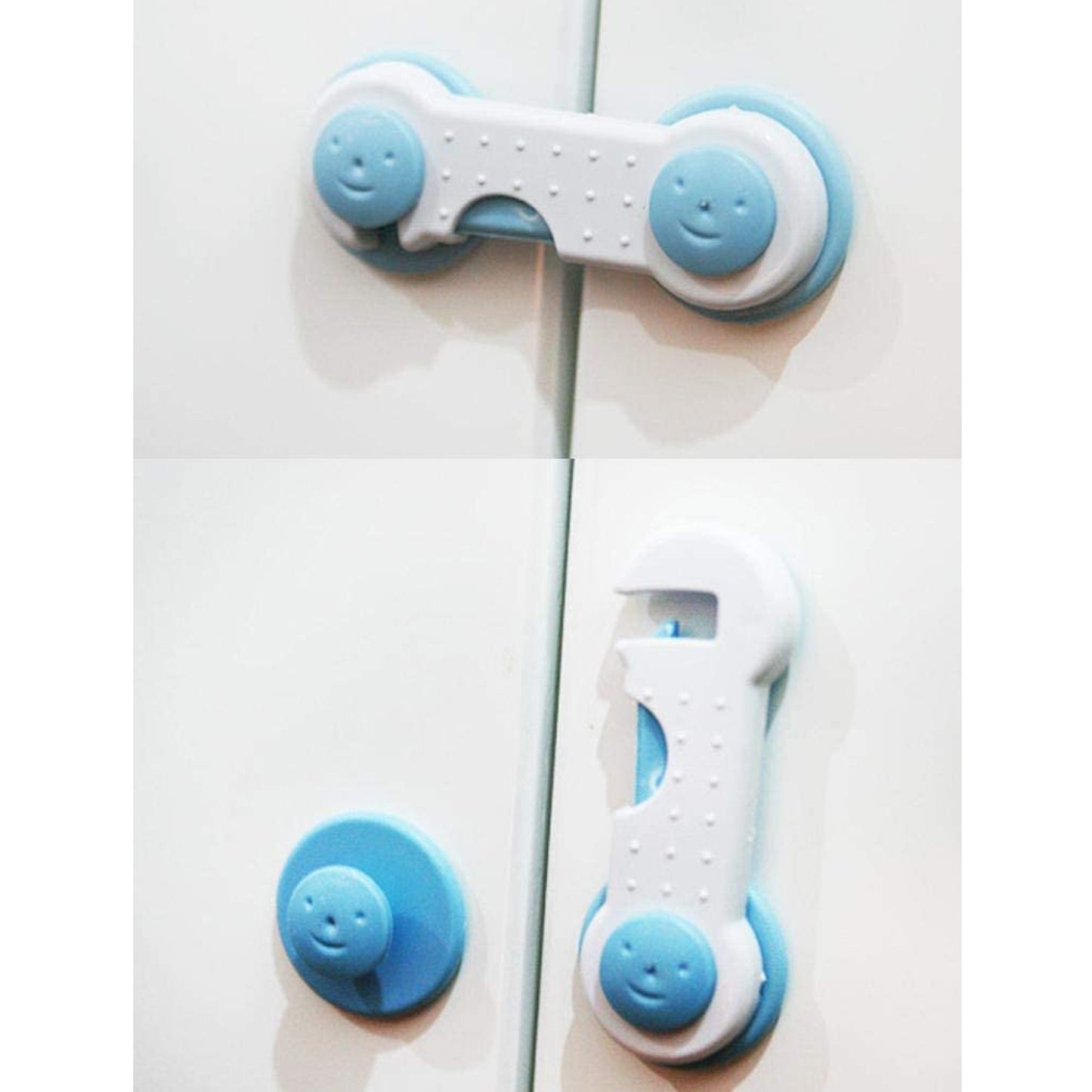 Baby Proofing Safety Lock for Cabinets, Drawers, Fridge & Toilet Seat - 1 Pc - Happy Price - Image 4
