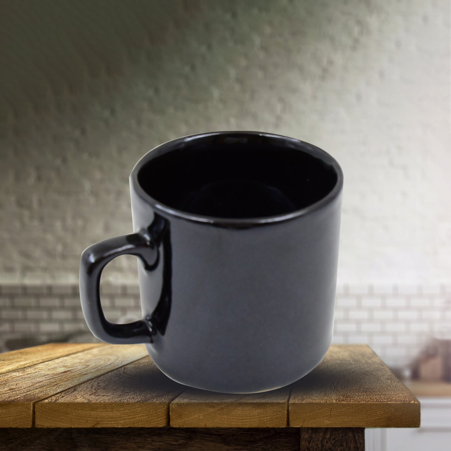 Hide  Seek Ceramic Tea  Cups With Round Serving Bowl (4 Pcs Set) - Happy Price - Image 5