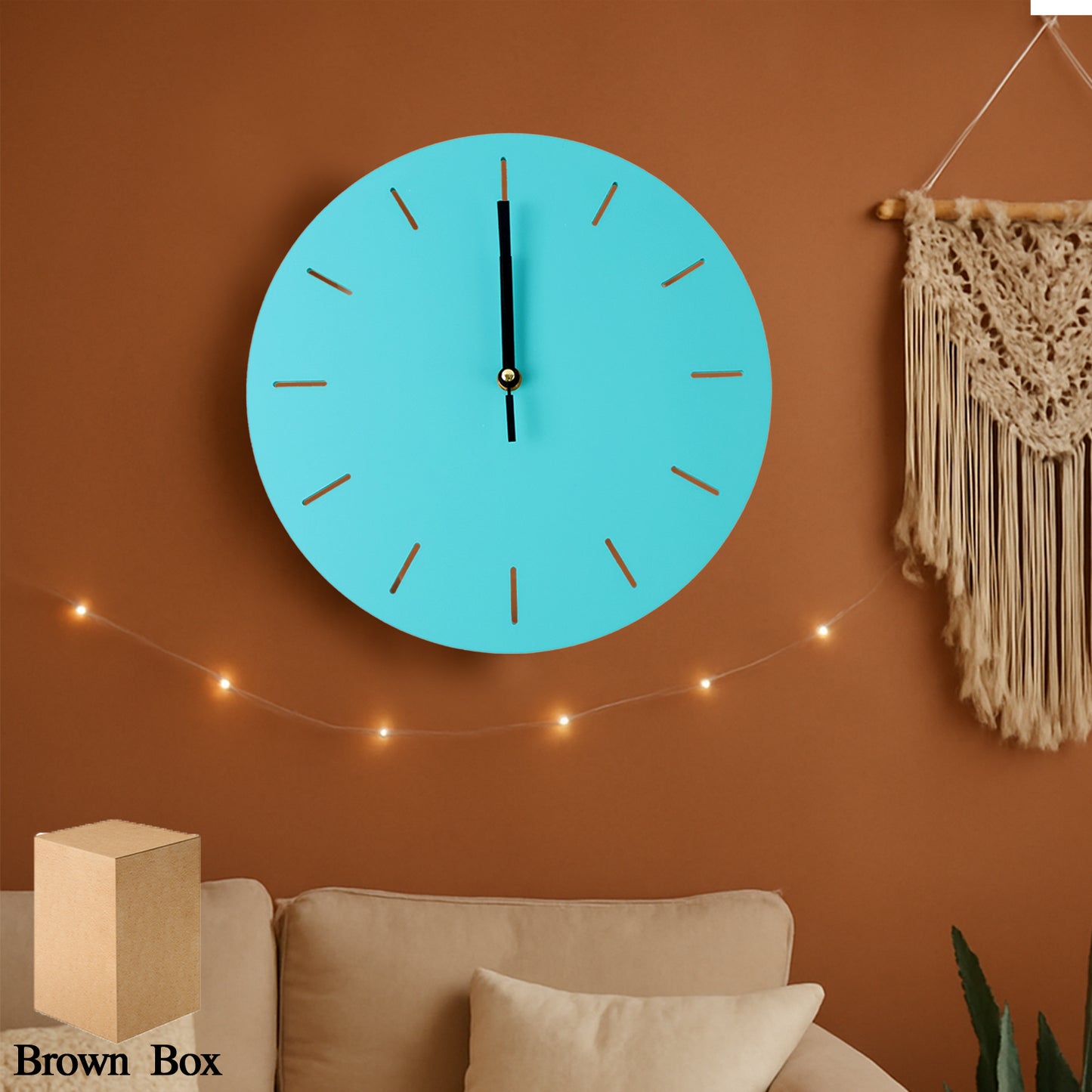 Contemporary Minimal Wall Clock (1 Pc) - Happy Price - Image 2