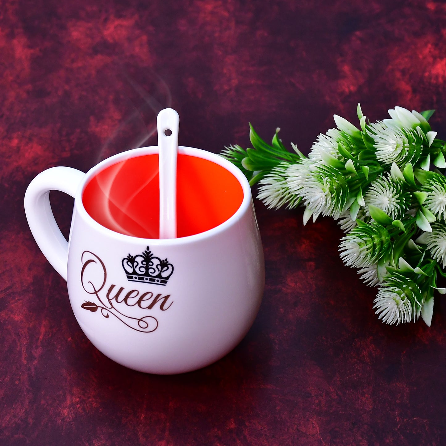 Multi Design Coffee Mug With Spoon And Box Packing. Ceramic Mugs To Gift Your Best Friend Tea Mugs Coffee Mugs Microwave Safe. - Happy Price - Image 7