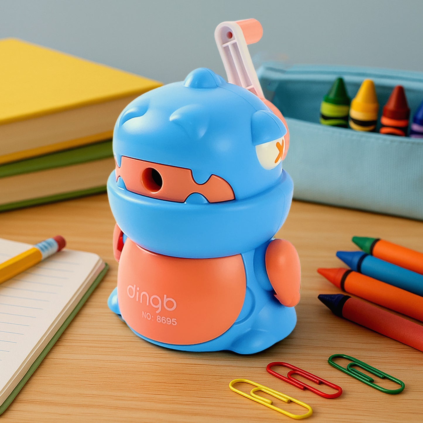 Sharpener For Pencil With Removable Tray Hardiness Steel Cutter Kids Teddy Shaped Pencil Sharpener Machine Birthday Return Gift Stationary Gifts - Happy Price - Image 6