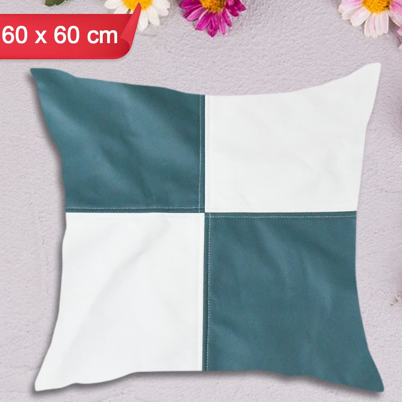 Pillow Covers Couch Pillows Cover Soft Pillow Covers (60  60 Cm) - Happy Price - Image 1