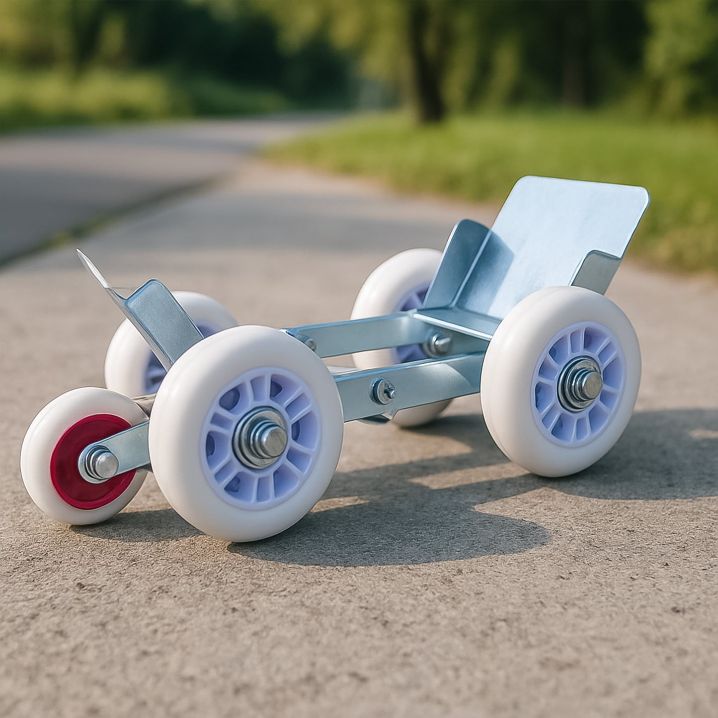 5-Wheel Motorcycle Trolley for Easy Movement & Breakdown Assistance (1 Pc) - Happy Price - Image 4