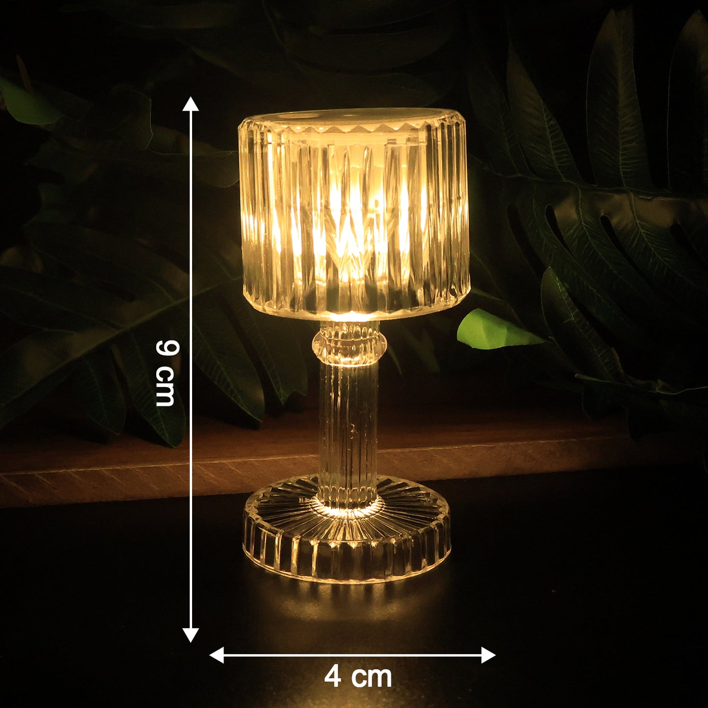 Set of 24 LED Crystal Effect Mini Table Lamps - Happy Price - Image 5