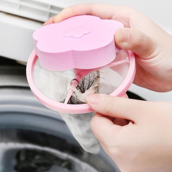 Washing Machine Floating Filter Lint Mesh Bag Net Pouch Hairlint Catcher - Happy Price - Image 7