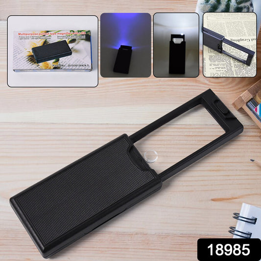 Multipurpose Extendable Magnifier With Led Magnifier (1 Pc) - Happy Price - Image 1