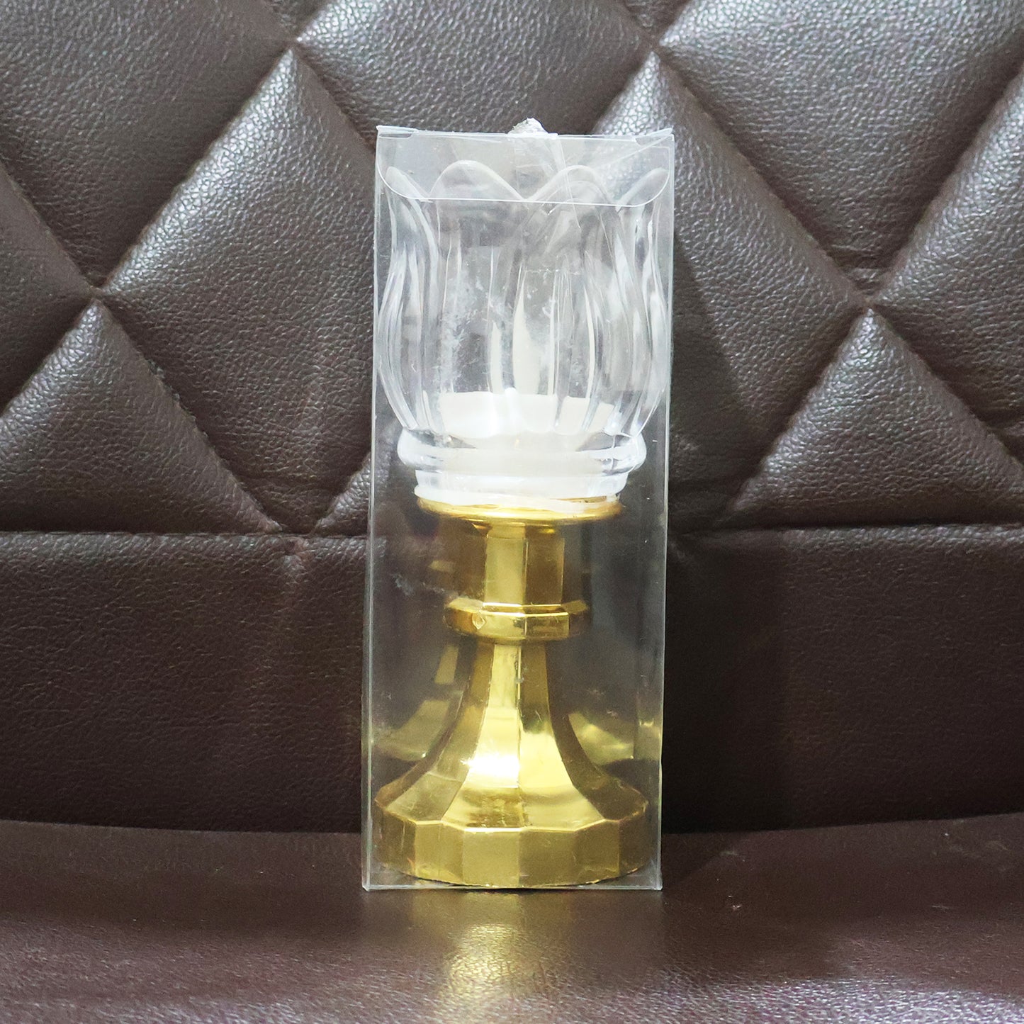 Lotus Shaped LED Decorative Lamp with Stand - Battery Operated Flameless Light - Happy Price - Image 7