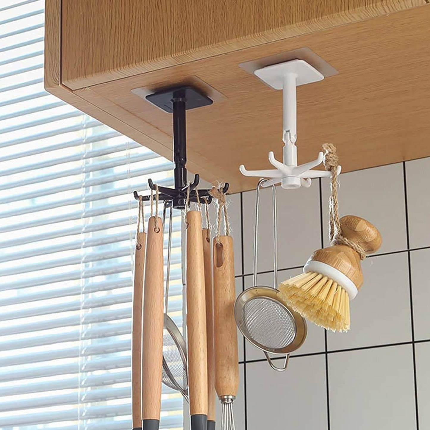 360° Rotating & Folding Wall Hook - Self-Adhesive & Waterproof - Happy Price - Image 4