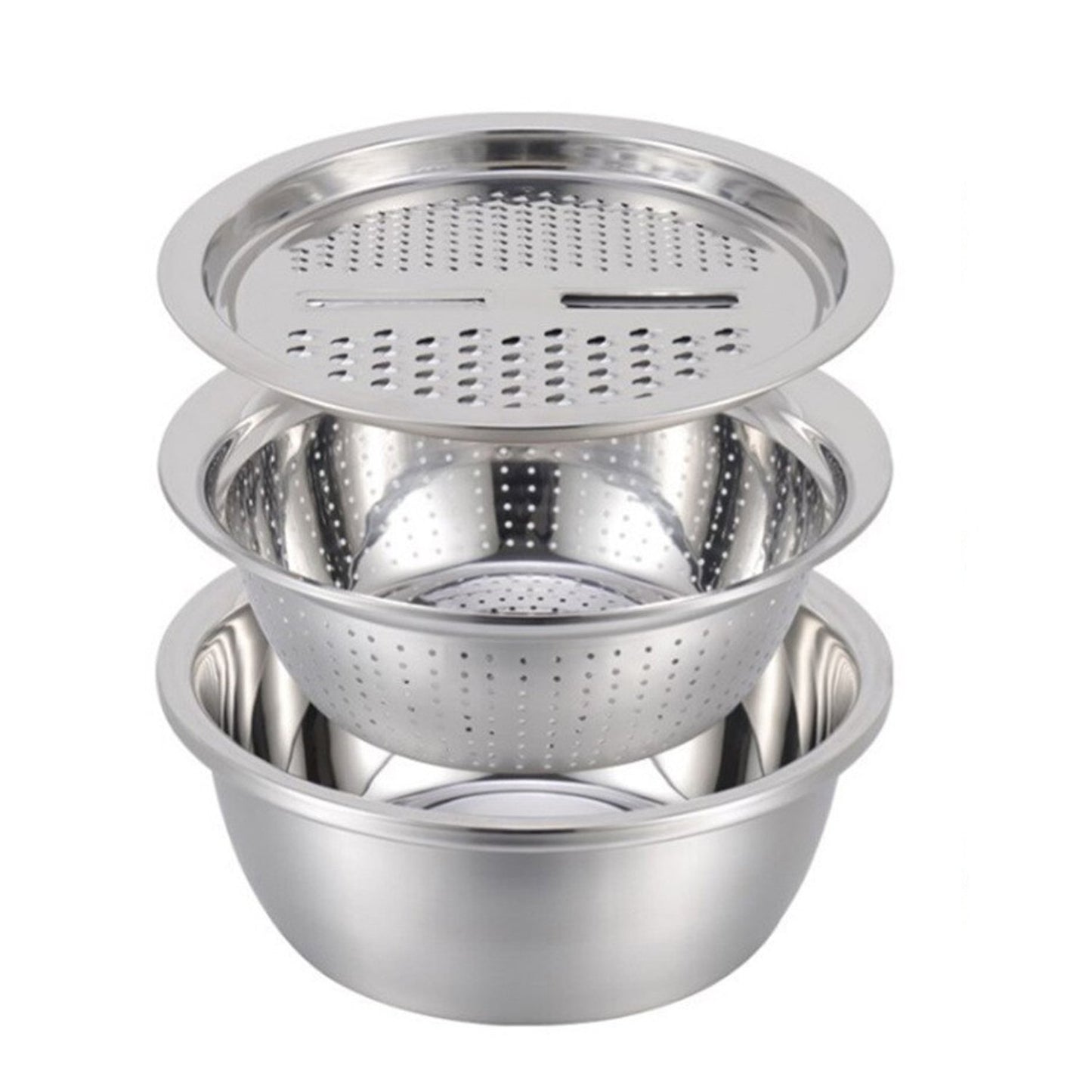 3 In 1 Kitchen Multipurpose Julienne Grater Salad Maker - Happy Price - Image 7