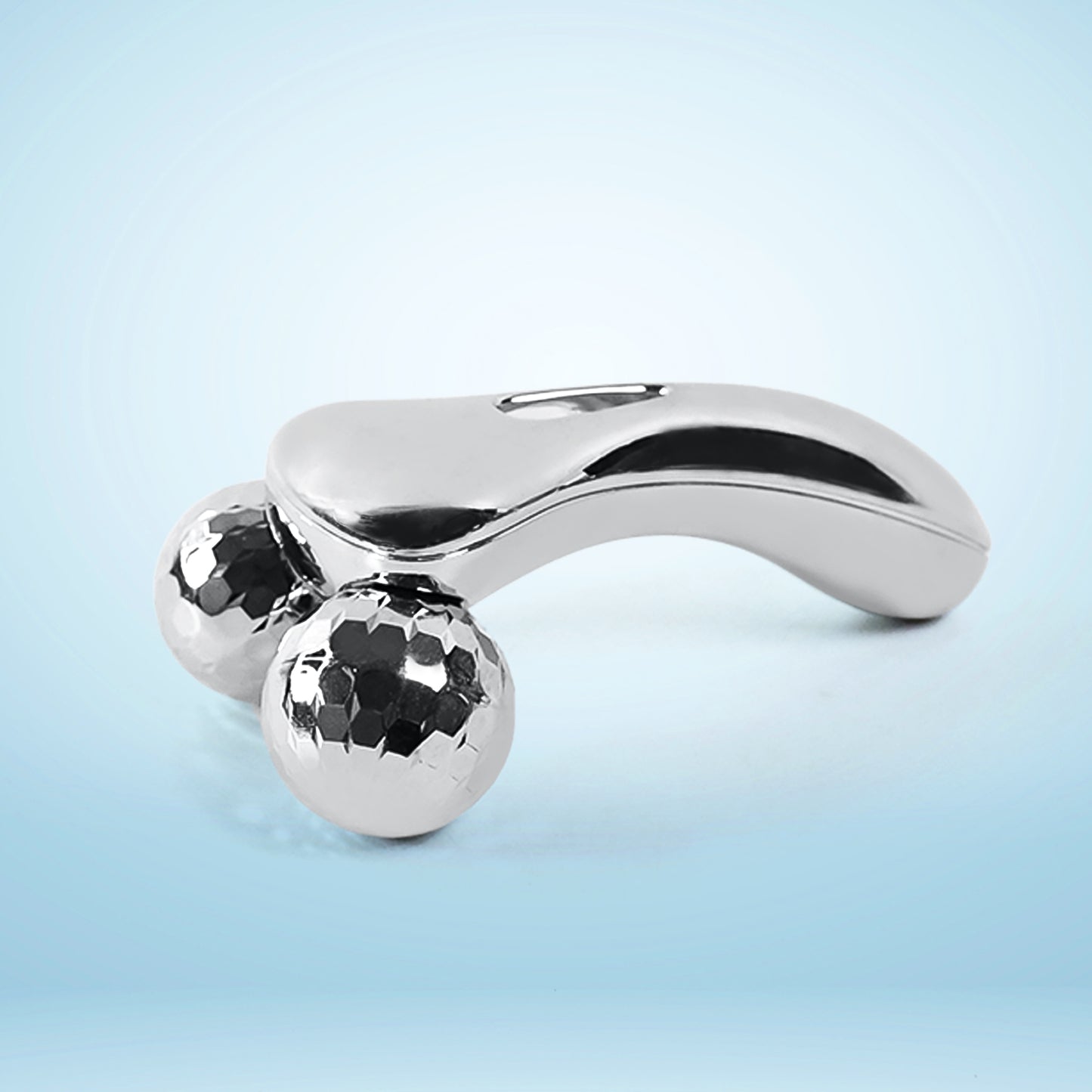 360 Degree Facial Roller Designed For Face Lifting And Skin Tightening Improves Blood Circulation And Reduces Puffiness. - Happy Price - Image 2