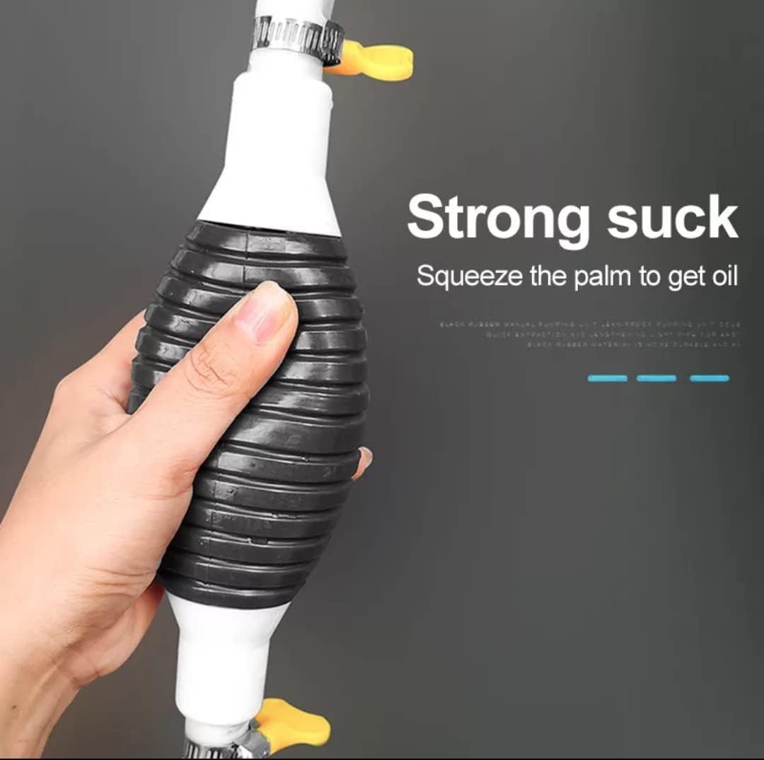 Fuel Transfer Pump Kit High Flow Siphon Hand Oil Pump Portable Manual Car Fuel Pump For Petrol Diesel Oil Liquid Water Transfer Pump - Happy Price - Image 3