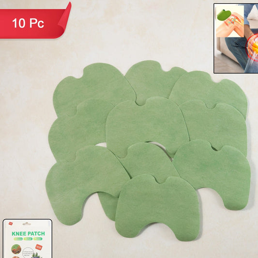 Herbal Knee Comfort Patches - Soothing Warmth & Support (10 Pc Set) - Happy Price - Image 1