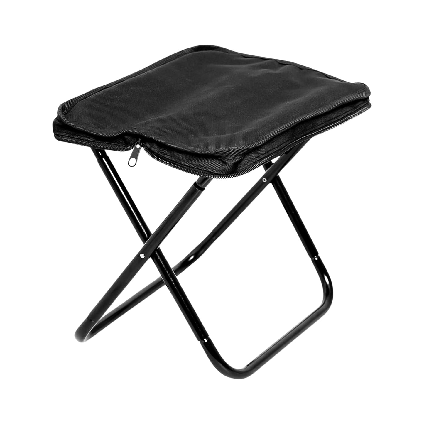 Folding Camping Stool Collapsible Camp Stool Portable Seat Travel Little Stools (1 Pc) - Happy Price - Image 5