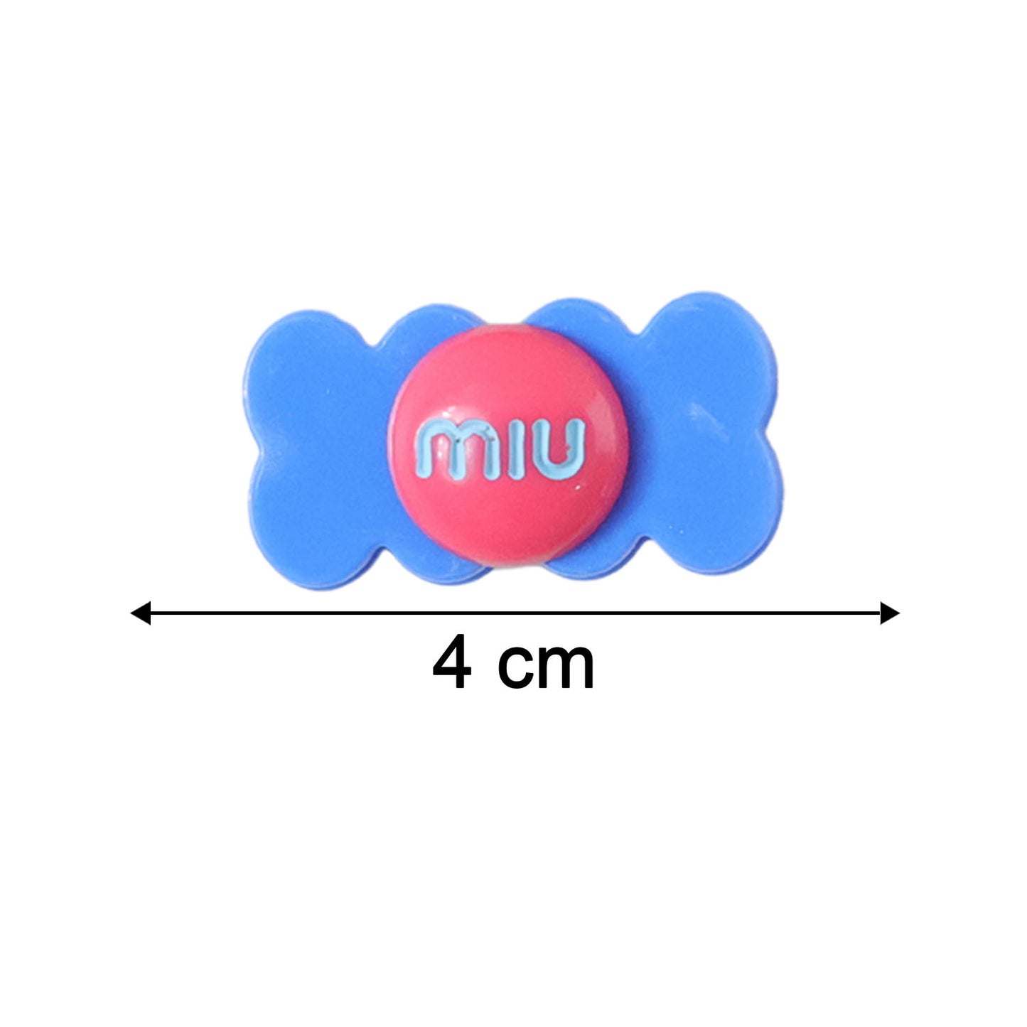 4 Pc Candy Shape Hair Clips for Girls & Women - Colorful Cartoon Snap Accessories - Happy Price - Image 5