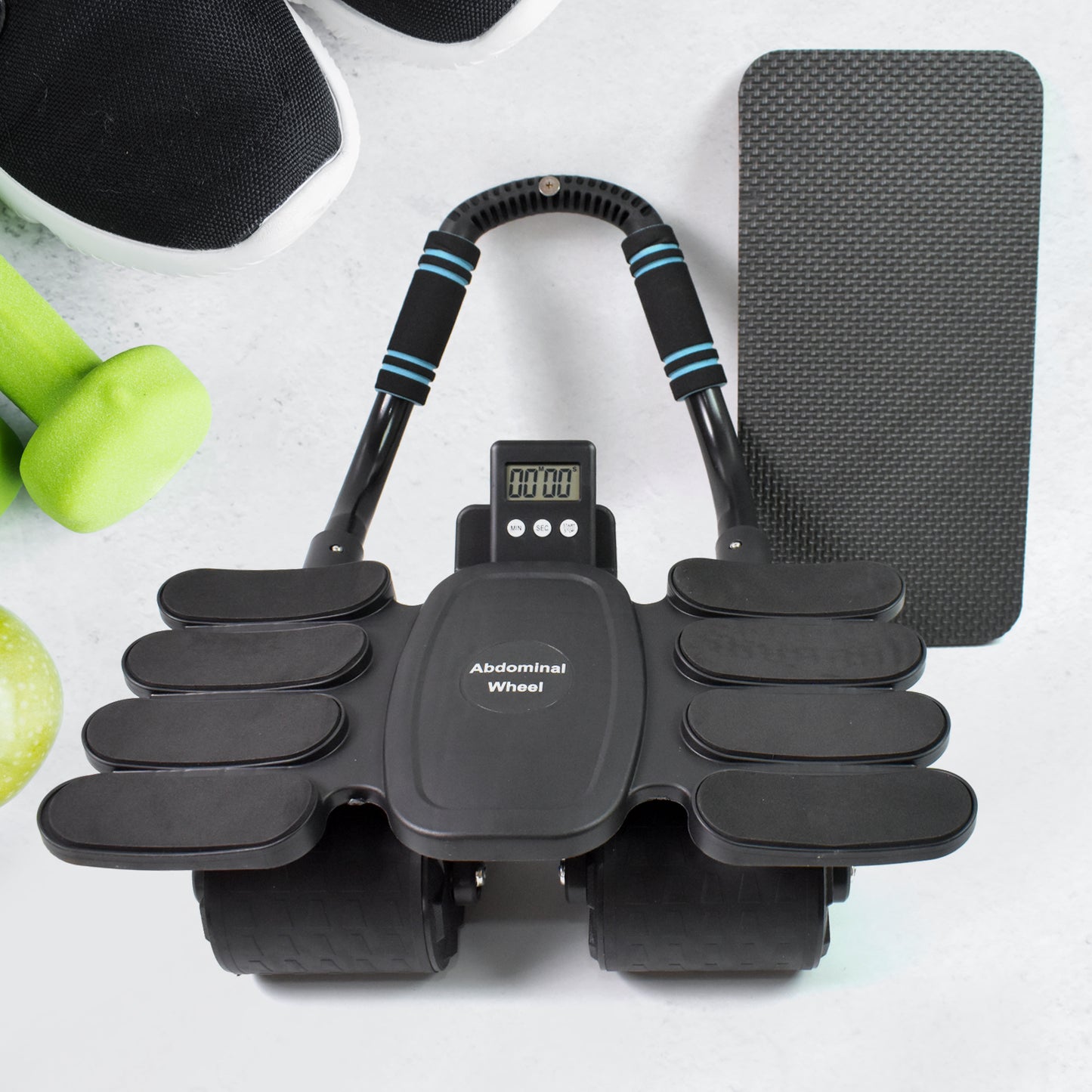Automatic Rebound Abdominal Wheel With 8 Elbow Supports (1 Pc) - Happy Price - Image 3