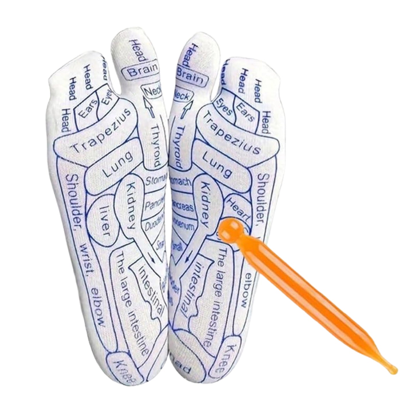 Full Reflexology Acupressure Therapy Socks Set (1 Set) - Happy Price - Image 5