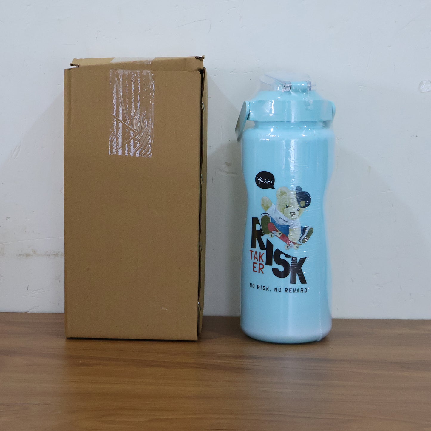 3 Piece Motivational Print Water Bottle Set - 2000ml, 900ml, 300ml - Happy Price - Image 7