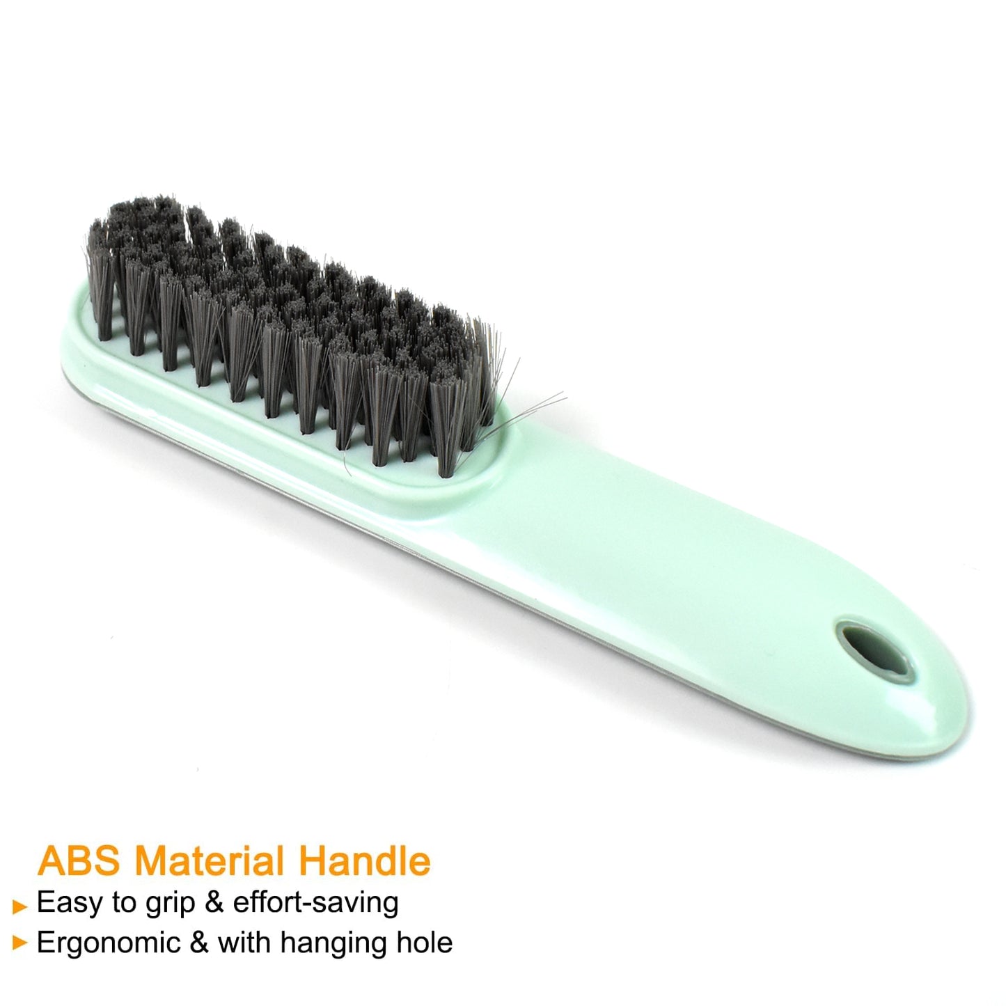 Compact Shoe & Clothes Cleaning Brush with ABS Handle (1 Pc) - Happy Price - Image 6