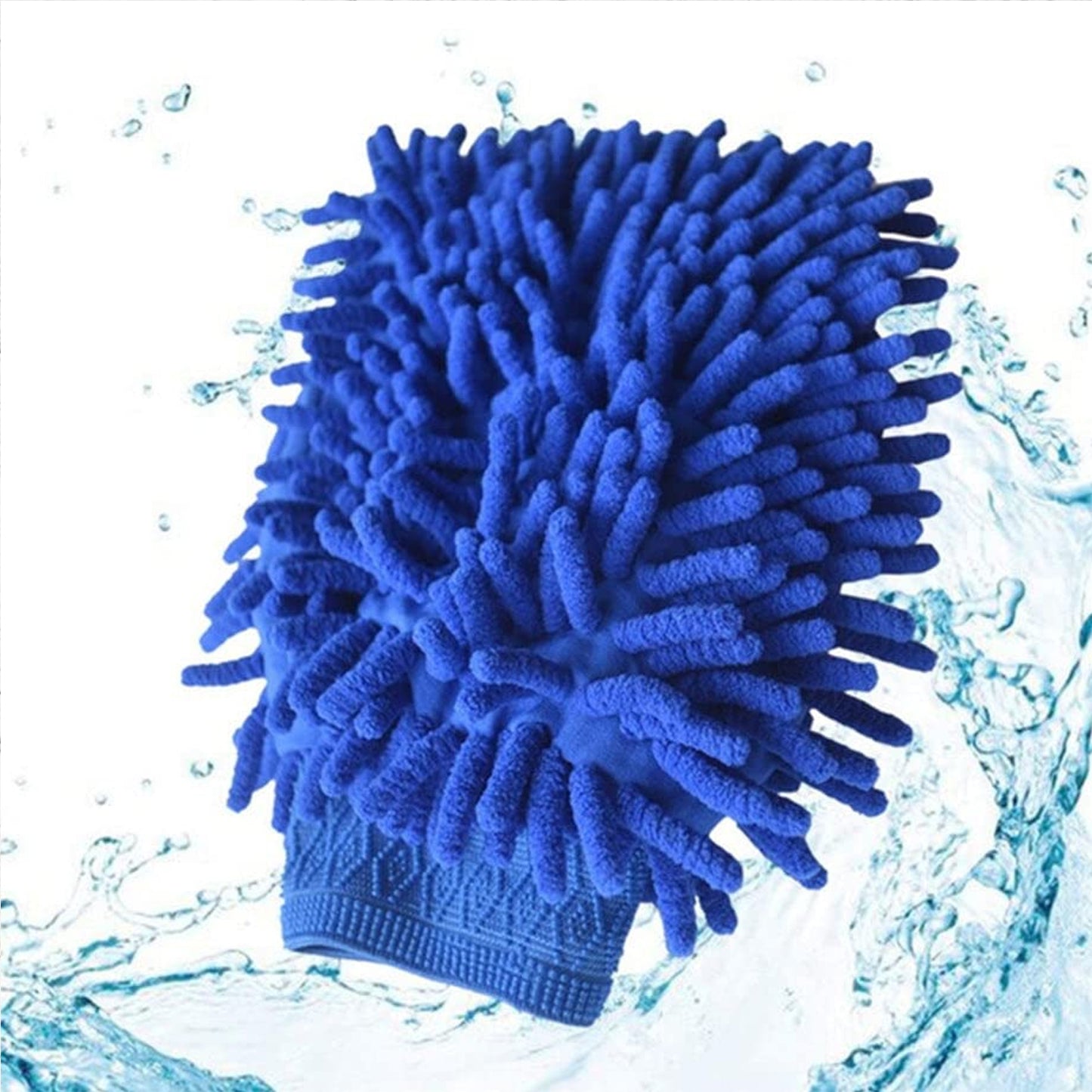 Microfiber Cleaning Mitt Glove (1 Pc) - Gentle & Absorbent for Cars & Home - Happy Price - Image 5